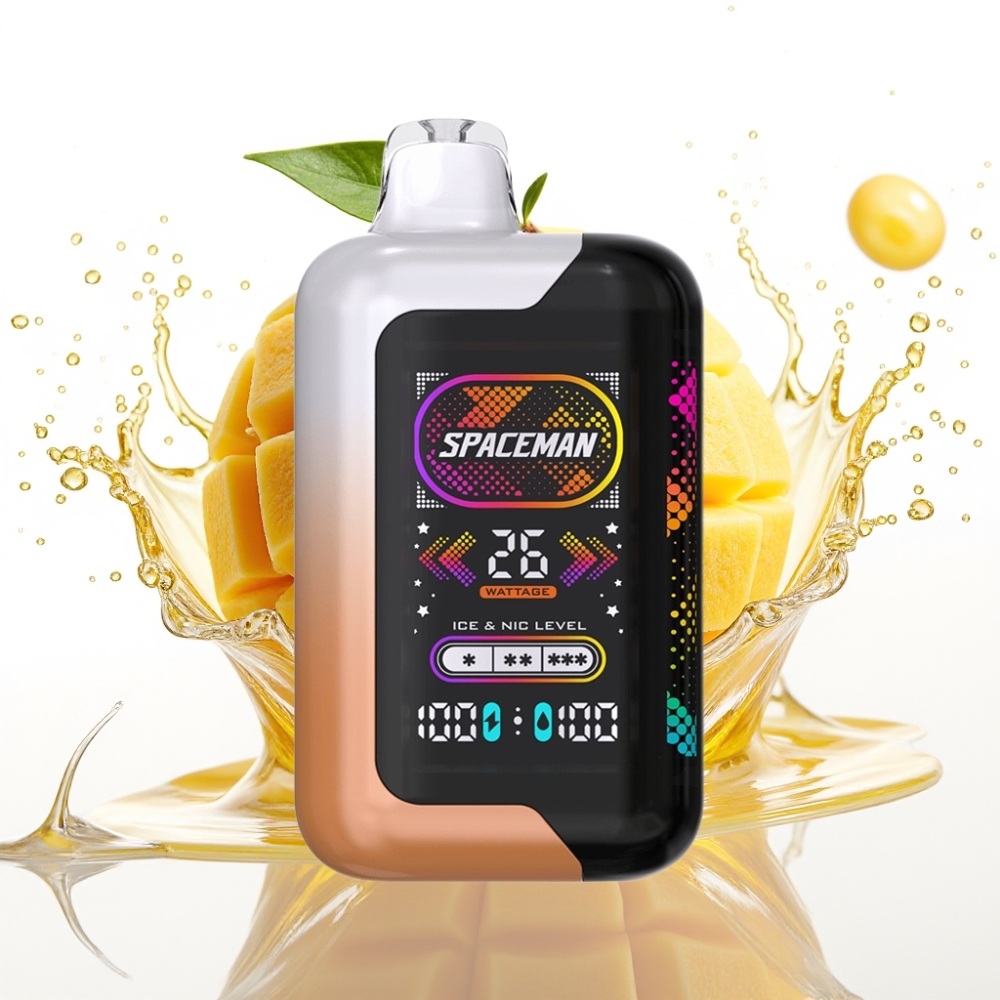 SMOK SPACEMAN SP40000 Engångs-vape Sur Mango Honungsdagg & SP40000 Zero Nikotin