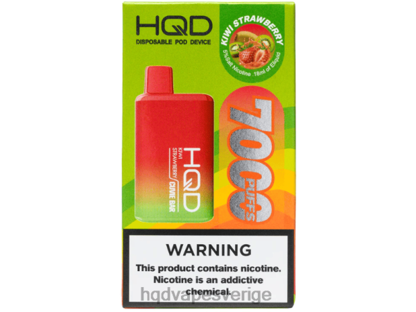HQD Disposable Vape Flavors - HQD CUVIE BAR disponibel 4T22T206 kiwi jordgubbe