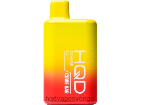 HQD Disposable Vape Flavors - HQD CUVIE BAR disponibel 4T22T226 orange is