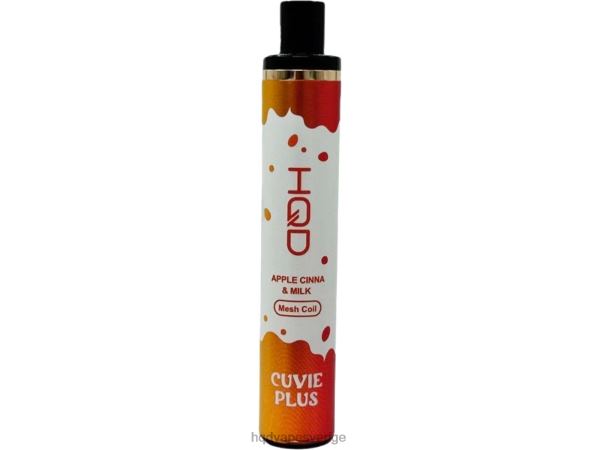 HQD Disposable Vape Flavors - HQD CUVIE PLUS disponibel 4T22T126 äppelkanel och mjölk