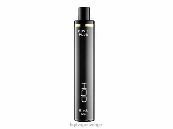 HQD Disposable Vape Flavors - HQD CUVIE PLUS engångsvape 4T22T136 svart is