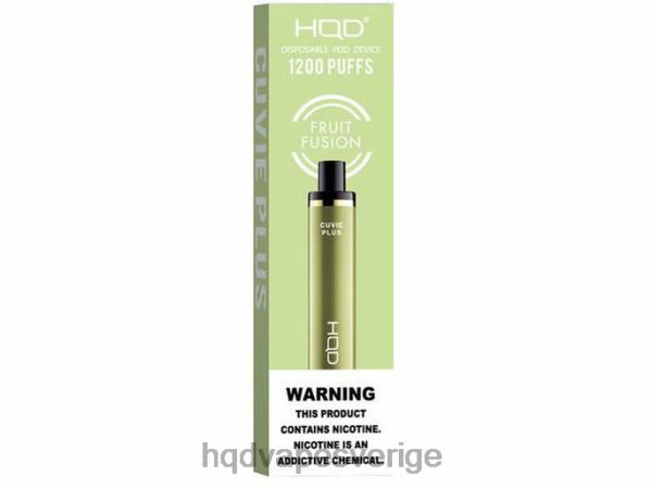HQD Disposable Vape Flavors - HQD CUVIE PLUS engångsvape 4T22T166 fruktfusion