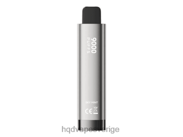 HQD Nicotine Free Vape - HQD CUVIE 9000 PUFFS disponibel 4T22T287 sky mint
