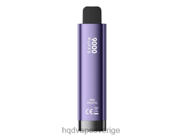 HQD Nicotine Free Vape - HQD CUVIE PLUS 2.0 disponibel 4T22T247 röd mojito