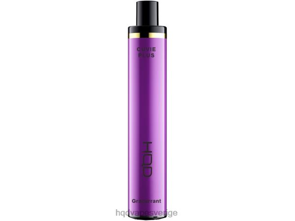 HQD Nicotine Free Vape - HQD CUVIE PLUS engångsvape 4T22T167 gräsbär