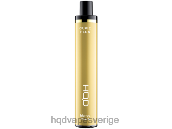 HQD Nicotine Free Vape - HQD CUVIE PLUS engångsvape 4T22T217 mango persika