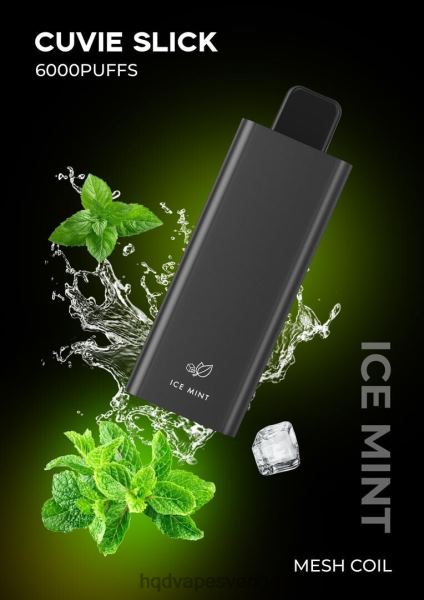 HQD Nicotine Free Vape - HQD CUVIE SLICK 6000 bloss 4T22T27 slick ice mynta