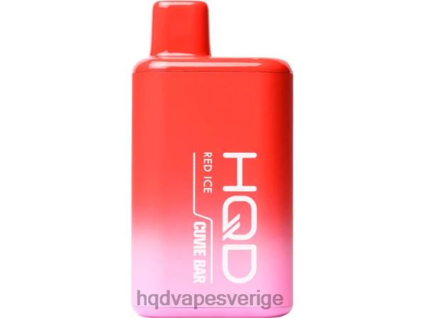 HQD Sale - HQD CUVIE BAR disponibel 4T22T244 röd is