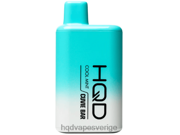 HQD Vape Price - HQD CUVIE BAR disponibel 4T22T159 fräsch mint