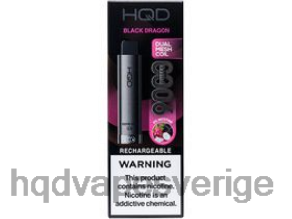 HQD Vape Price - HQD CUVIE PLUS 2.0 disponibel 4T22T269 svart drake