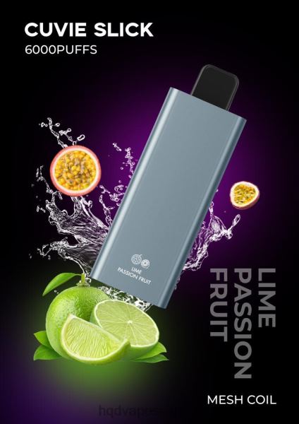 HQD Vape Price - HQD CUVIE SLICK 6000 bloss 4T22T29 slät citron passionsfrukt