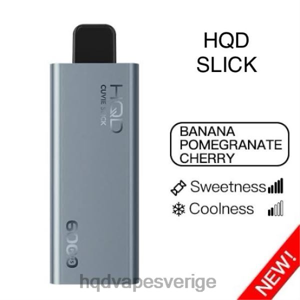 slick banan granatäpple körsbär