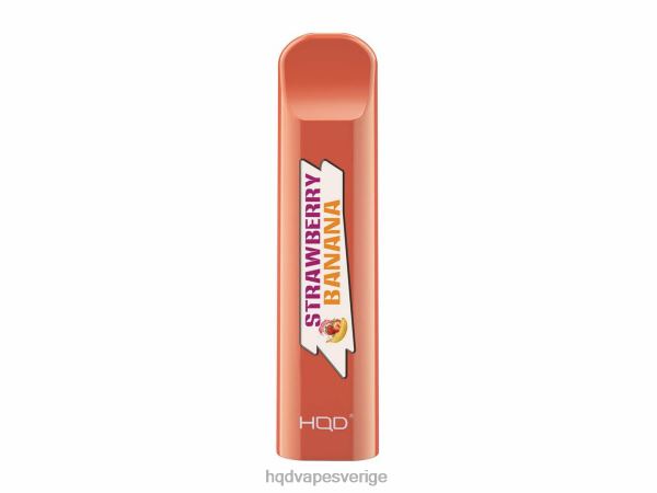 HQD Vape Puffs - HQD CUVIE disponibel 4T22T282 jordgubbsbanan