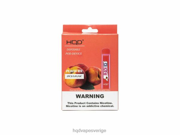 HQD Vape Set - HQD CUVIE disponibel 4T22T280 persika is