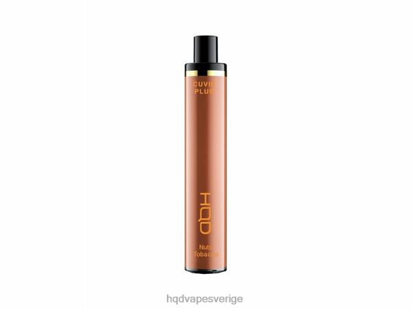 HQD Vape Store - HQD CUVIE PLUS engångsvape 4T22T225 nötter tobak