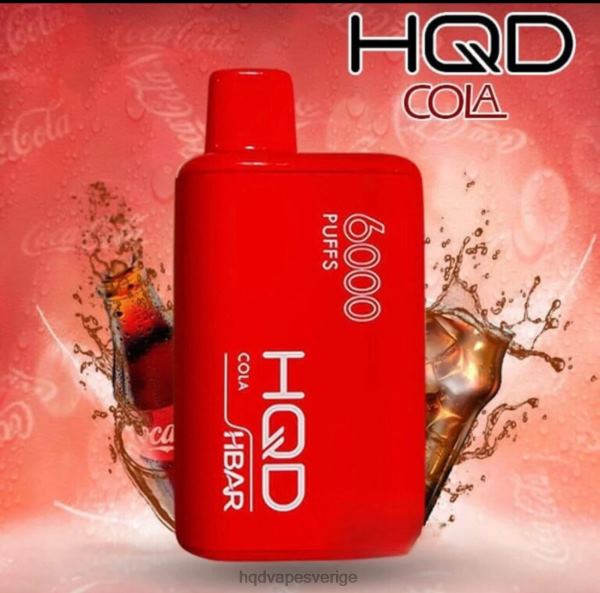 HQD Disposable Vape Flavors - HQD HBAR 6000 bloss 4T22T46 cola