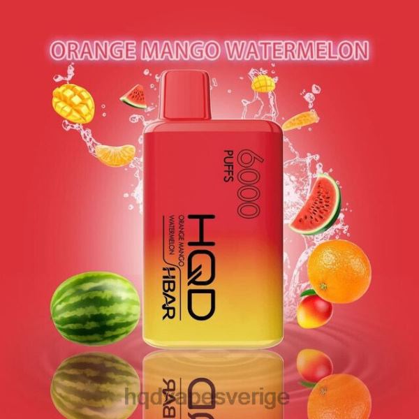 HQD Sale - HQD HBAR 6000 bloss 4T22T54 apelsin mango vattenmelon