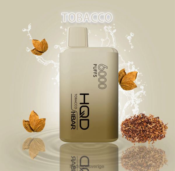 HQD Vape Puffs - HQD HBAR 6000 bloss 4T22T52 tobak
