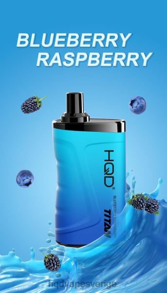 HQD Vape Set - HQD TITAN 7000 bloss 4T22T10 blåbärshallon