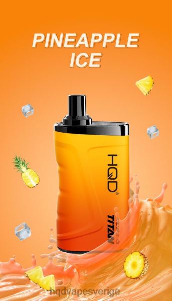 HQD Vape Stockholm - HQD TITAN 7000 bloss 4T22T3 ananas is