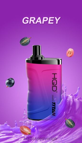 HQD Vape Store - HQD TITAN 7000 bloss 4T22T15 grapy