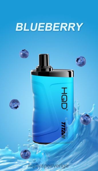 HQD Vape Store - HQD TITAN 7000 bloss 4T22T5 blåbär