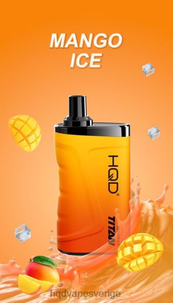 HQD Vape Sverige - HQD TITAN 7000 bloss 4T22T11 mango is