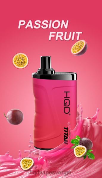 HQD Vape Sverige - HQD TITAN 7000 bloss 4T22T1 passionsfrukt