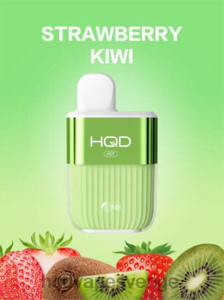 HQD Vape Stockholm - HQD HOT 5000 bloss 4T22T63 jordgubbskiwi