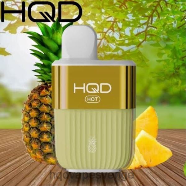 HQD Vape Store - HQD HOT 5000 bloss 4T22T65 ananas