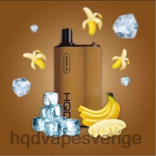 HQD Vape Sverige - HQD BOX 4000 bloss 4T22T81 bananis